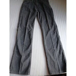 LL Bean Pants 30x32 Corduroy Straight Leg Grey Classic Outdoor Work Mens